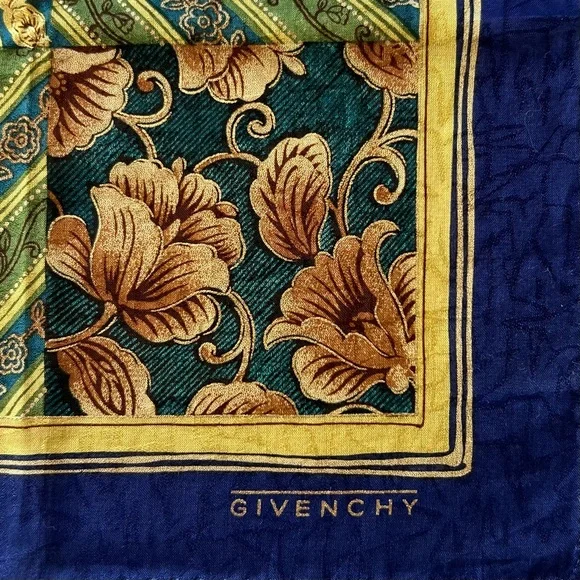 Givenchy Cotton Scarf Handkerchief - Picture 2 of 2